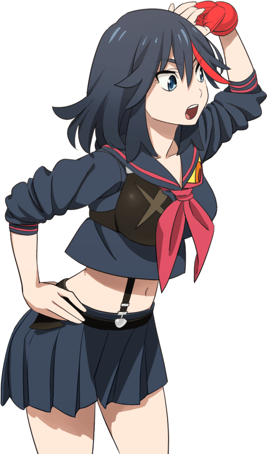Matoi Ryuko Transparent PNG Image