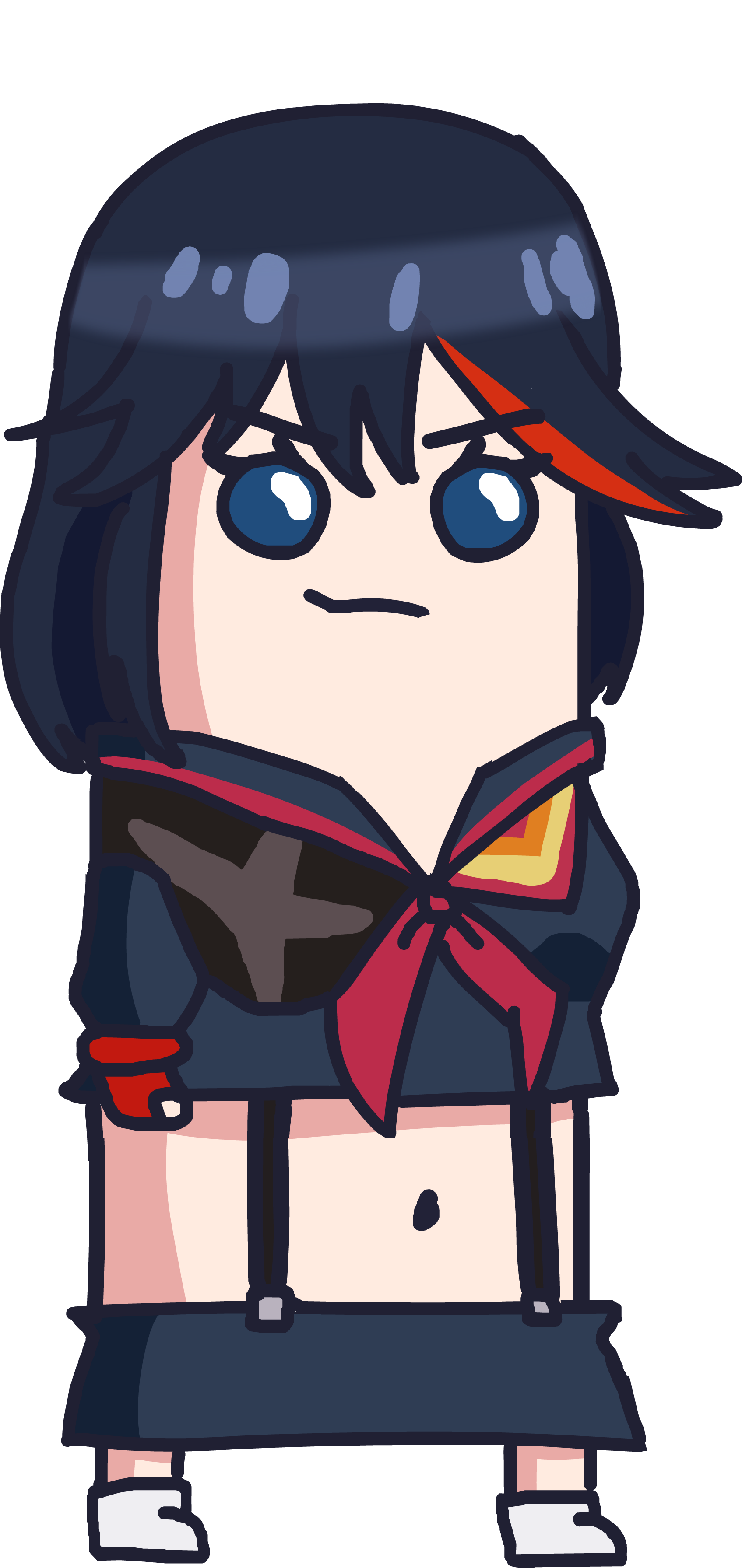 Matoi Ryuko Transparent PNG Image