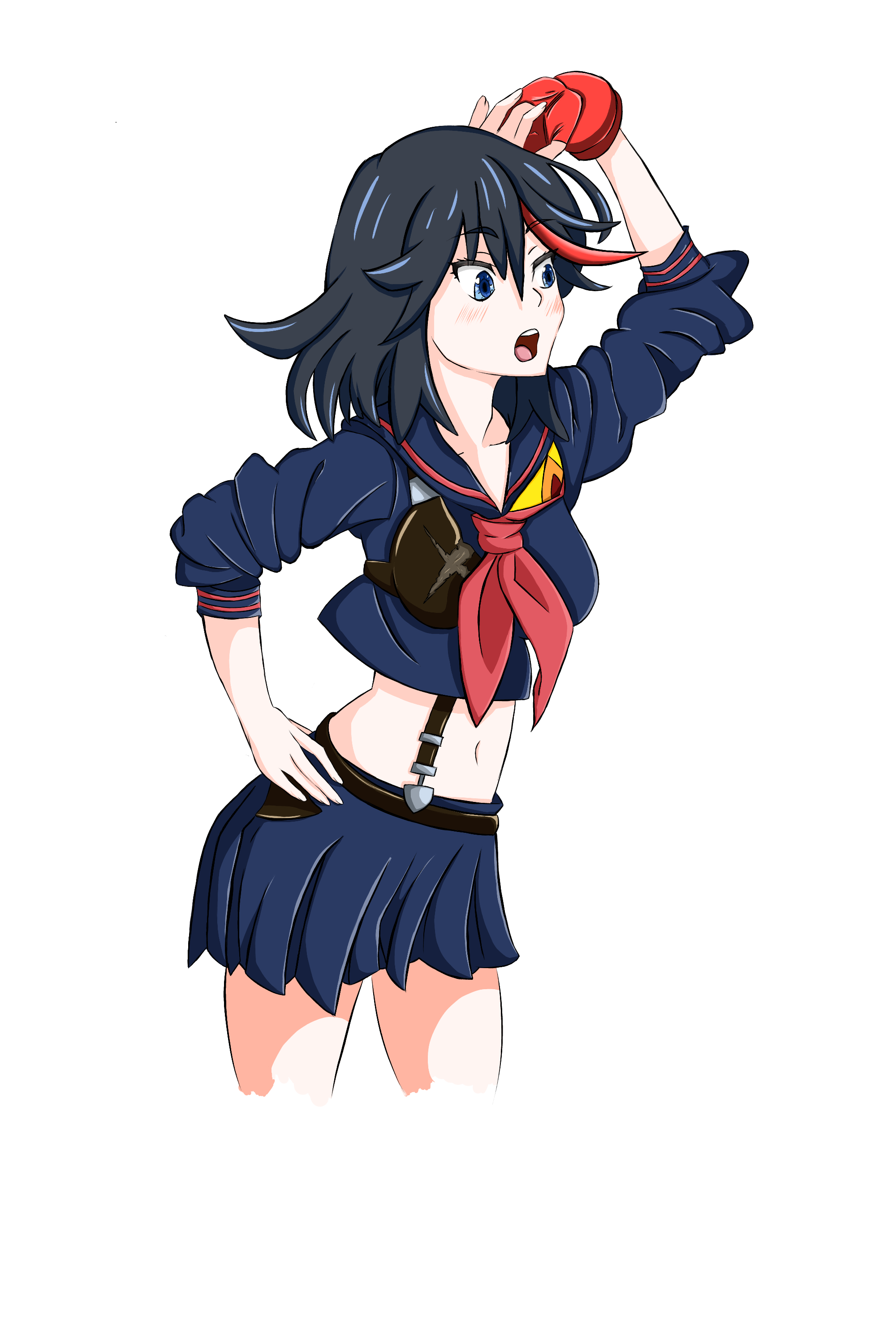 Matoi Ryuko File Transparent PNG Image
