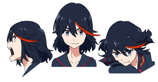 Matoi Ryuko Transparent PNG Image