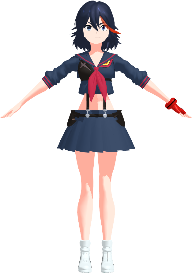 Matoi Ryuko Transparent PNG Image