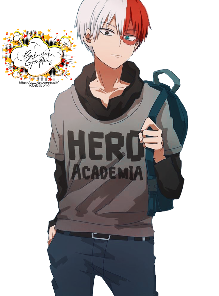 Tv Todoroki Shoto Character Transparent PNG Image