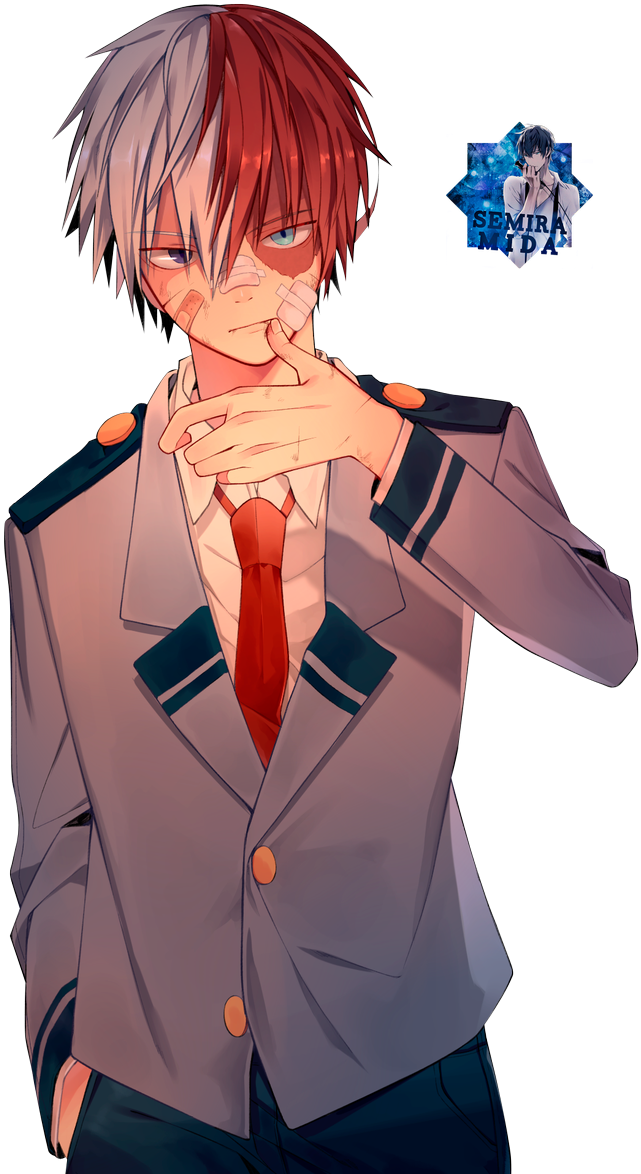 Tv Todoroki Shoto Character Transparent PNG Image