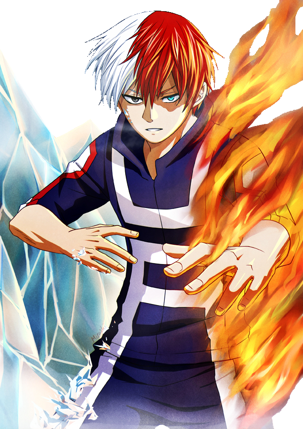 Todoroki Transparent PNG Image