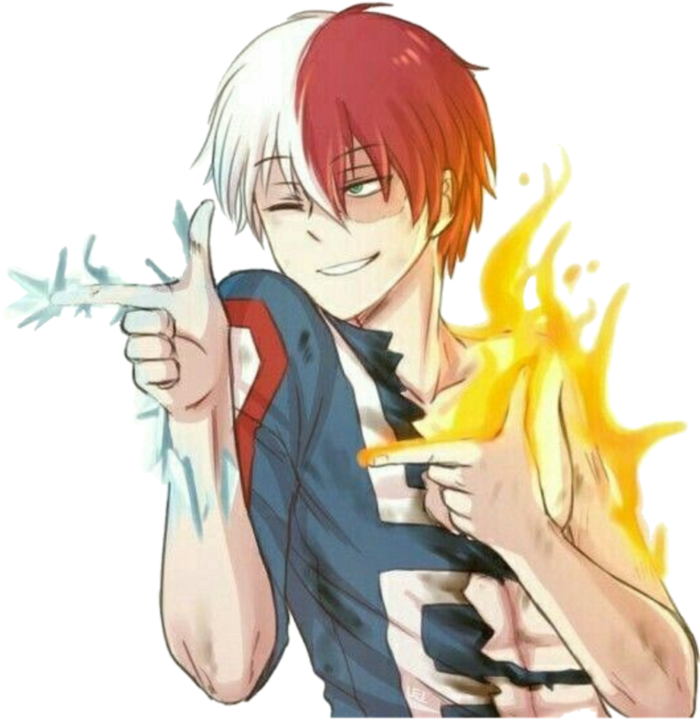 Todoroki Transparent PNG Image