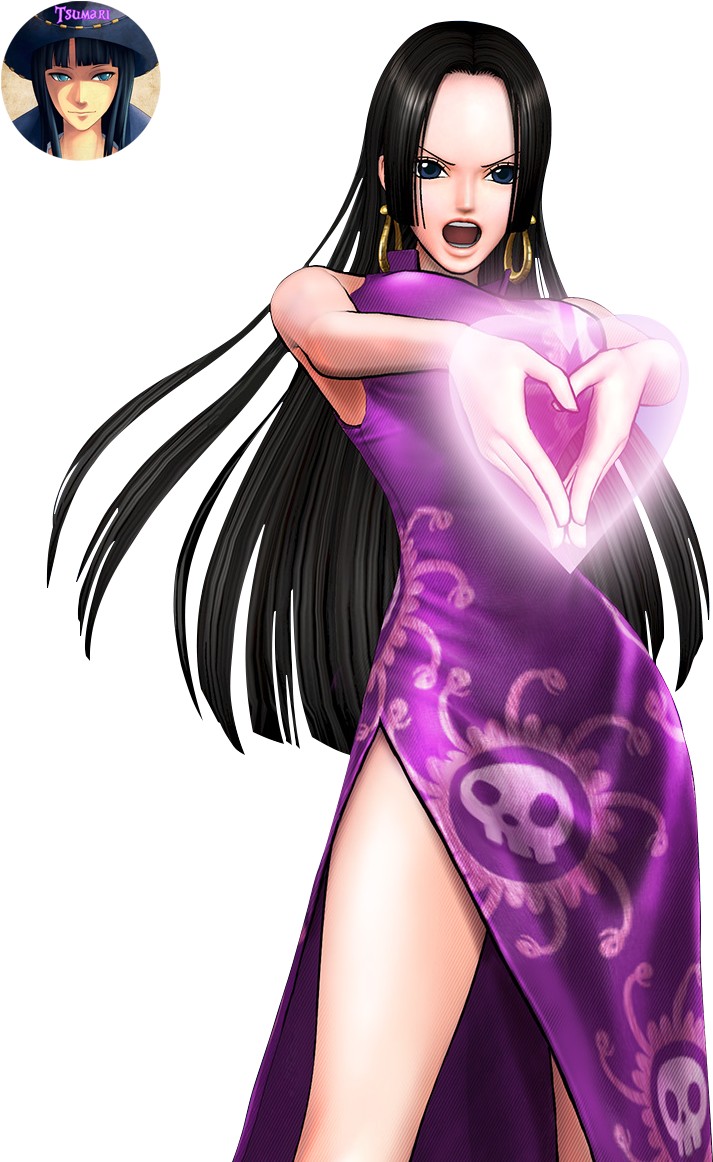 One Piece Violet Transparent PNG Image
