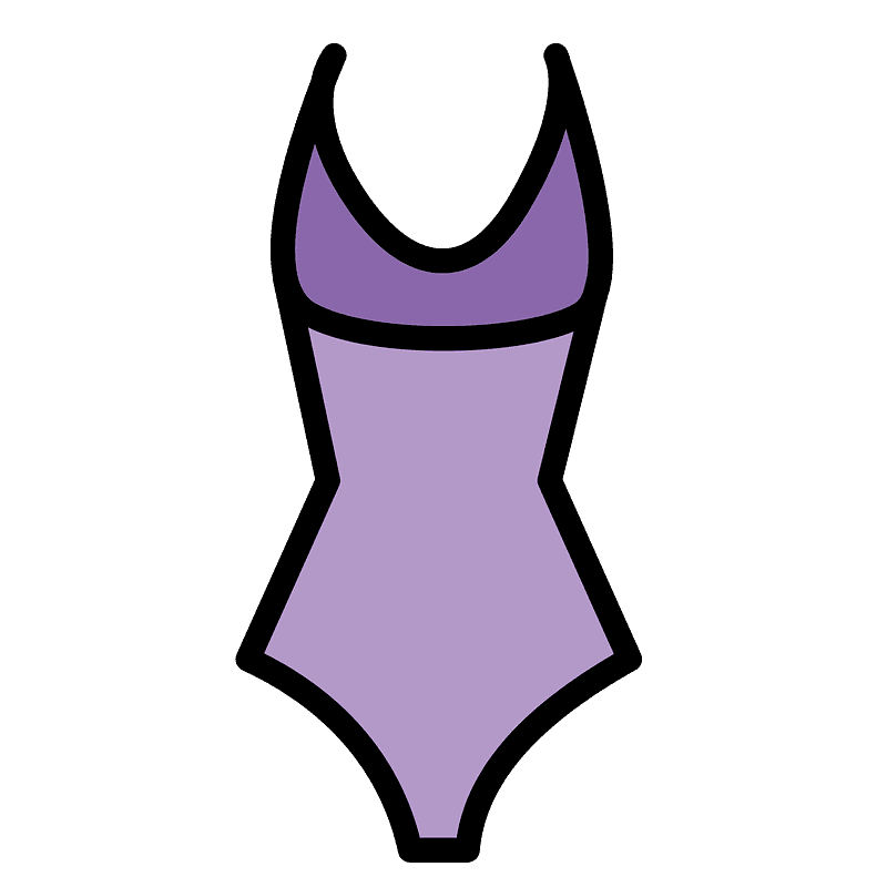 One Piece Violet Transparent PNG Image