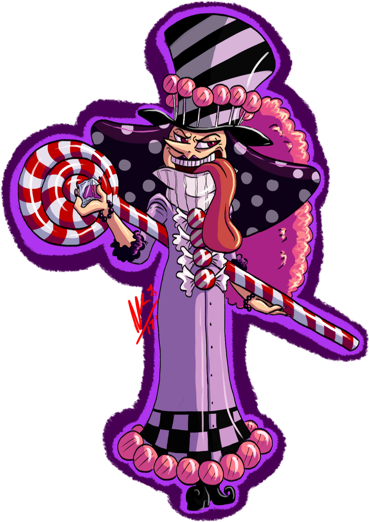 One Piece Violet Transparent PNG Image