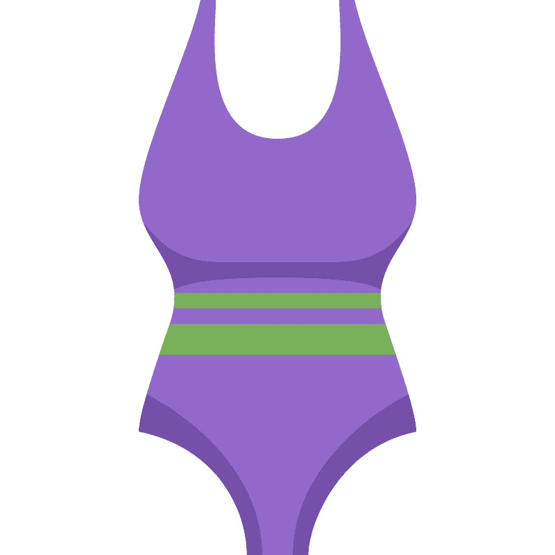 One Piece Violet Transparent PNG Image