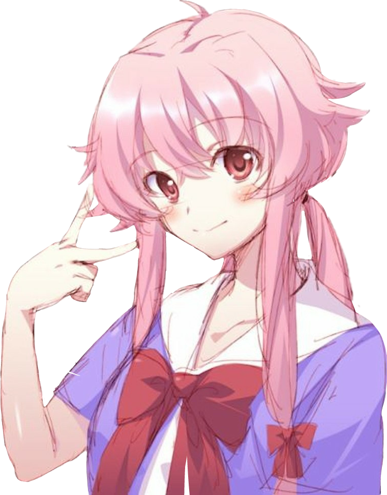 Gasai Yuno File Transparent PNG Image