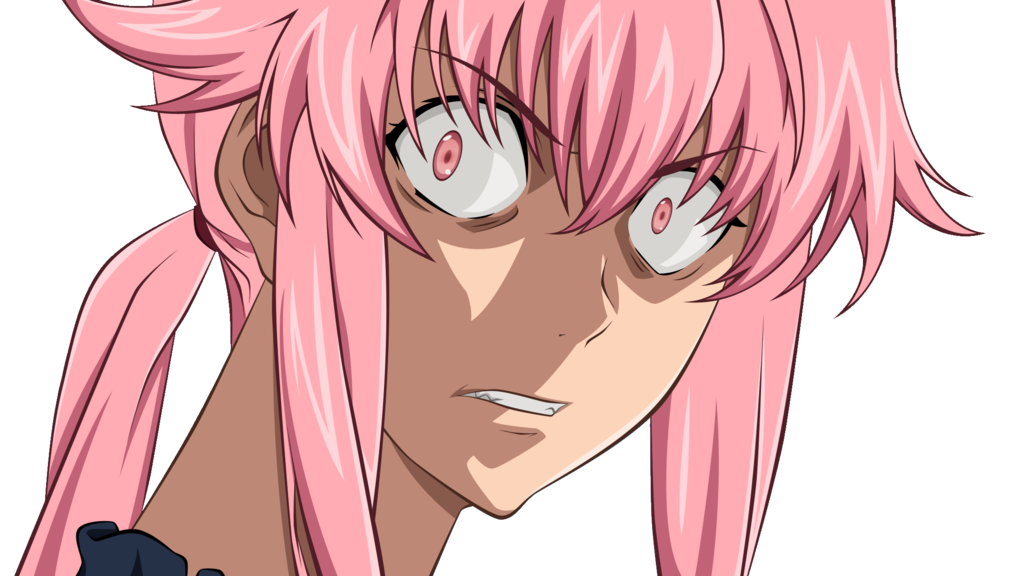 Gasai Yuno Transparent PNG Image
