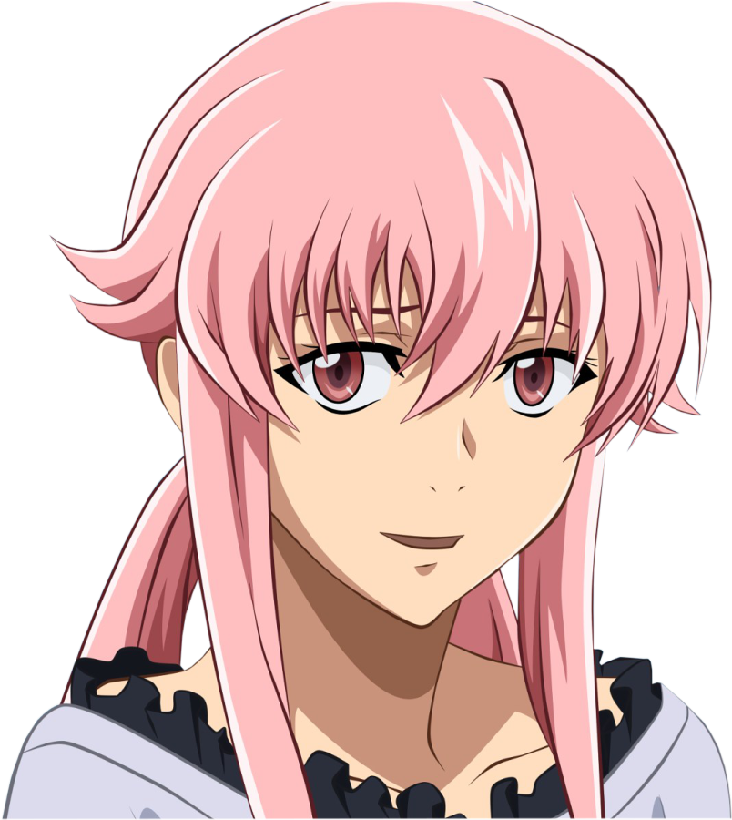 Gasai Yuno Transparent PNG Image
