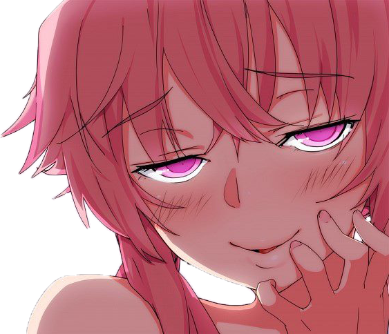 Gasai Yuno Transparent PNG Image