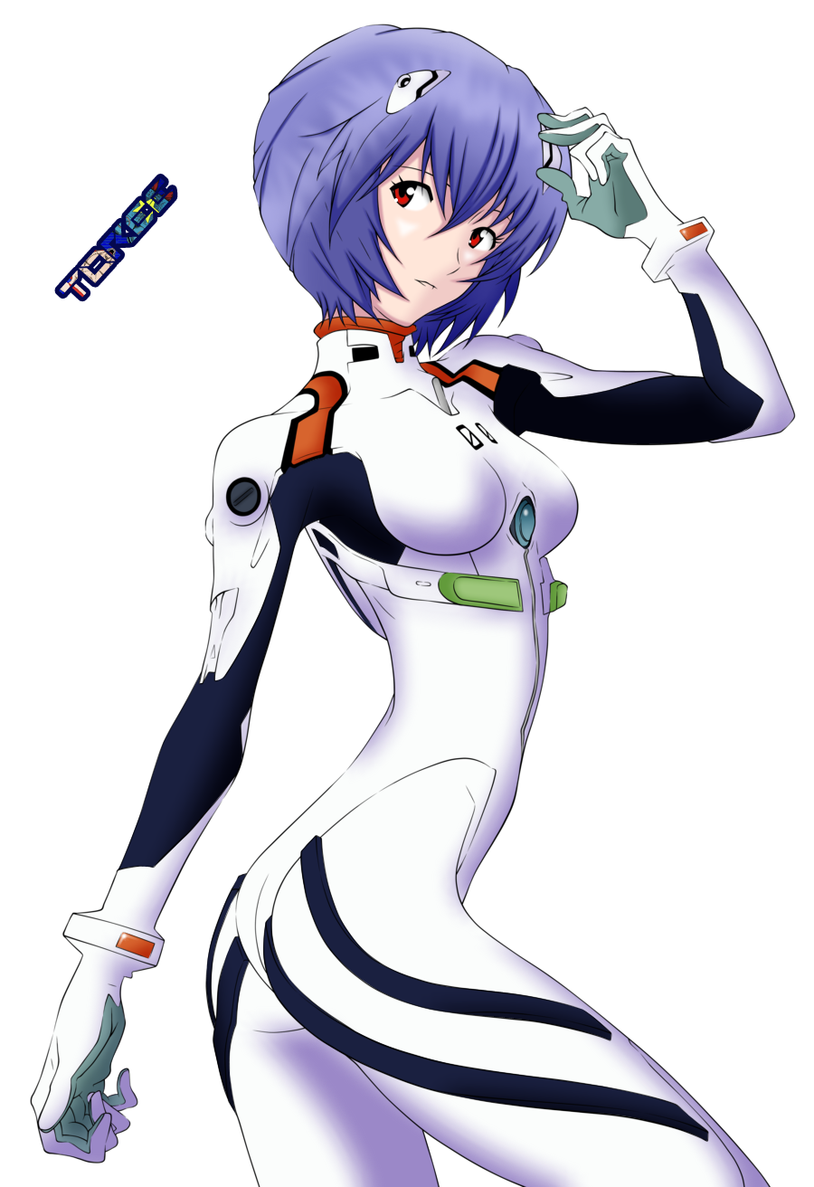 Ayanami Rei Transparent PNG Image
