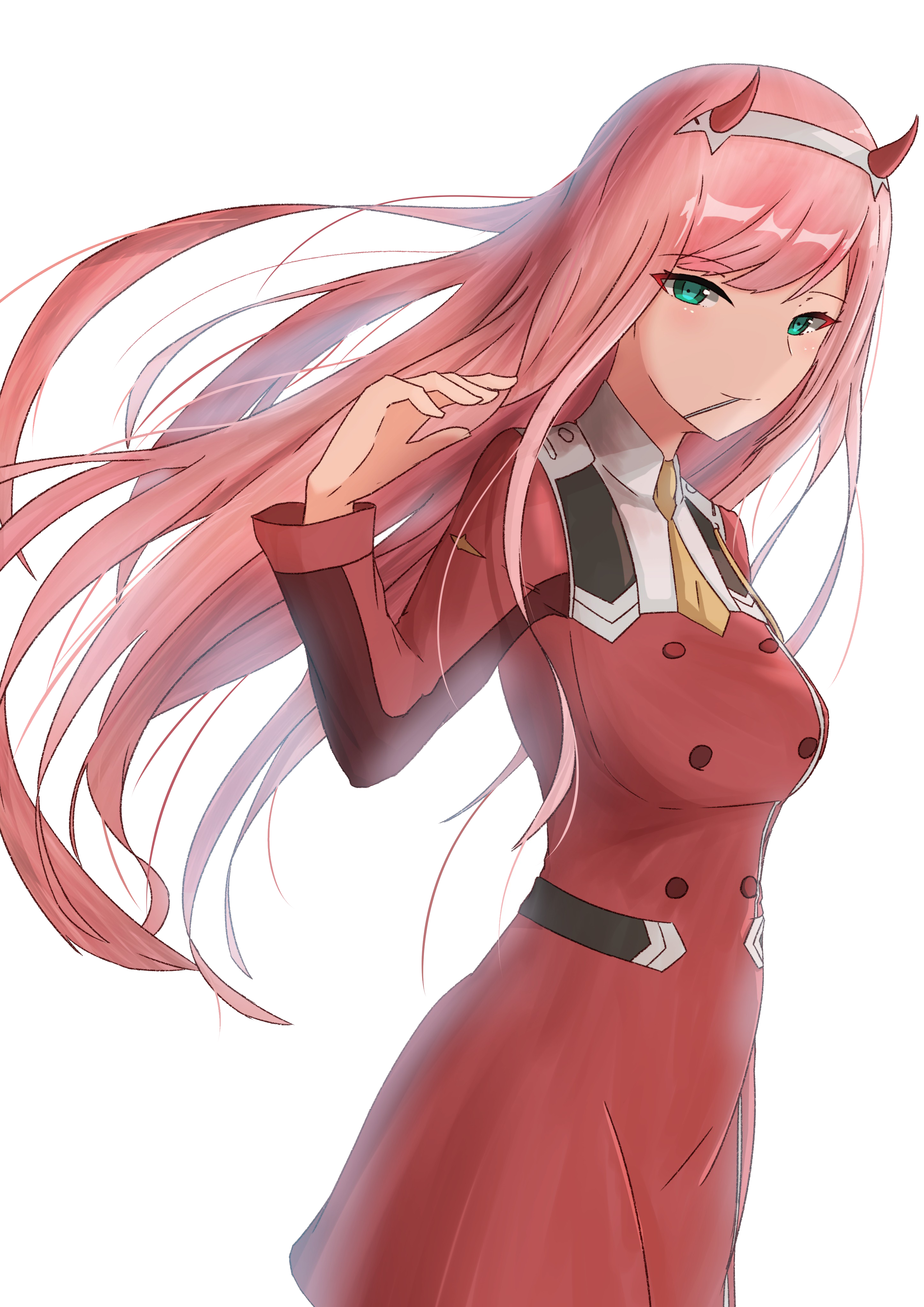Fanart Zero Two Transparent PNG Image