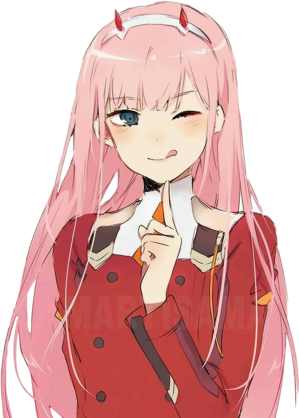 Zero Two Transparent PNG Image
