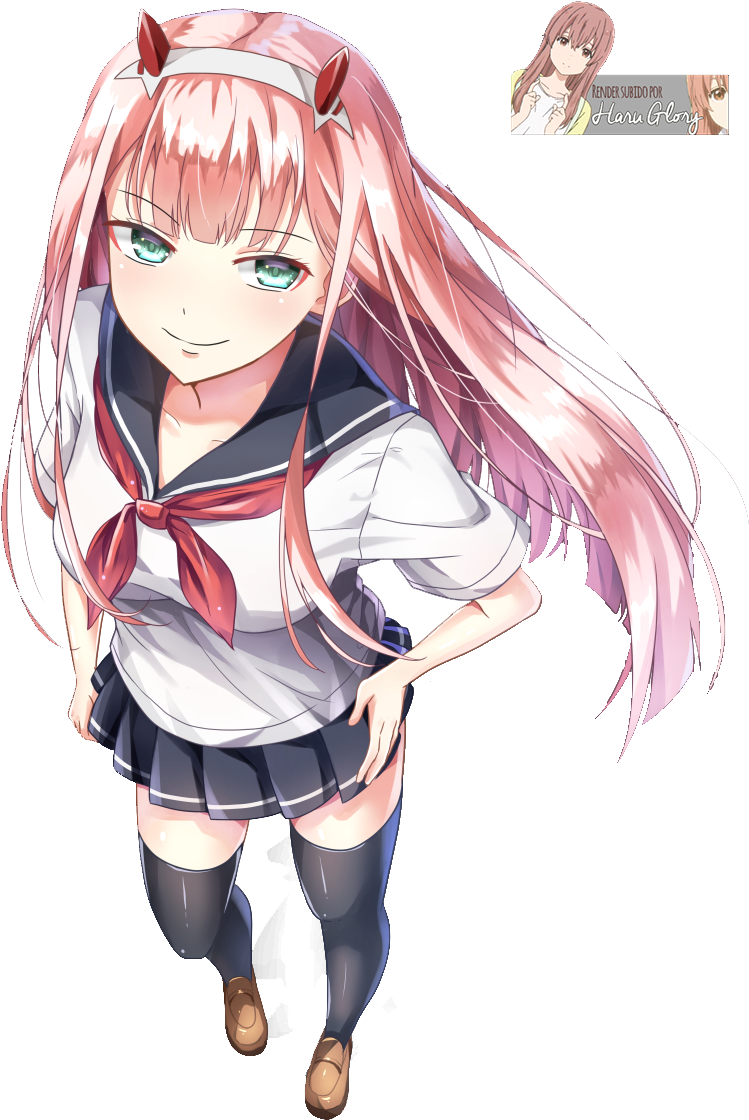 Zero Two Transparent PNG Image