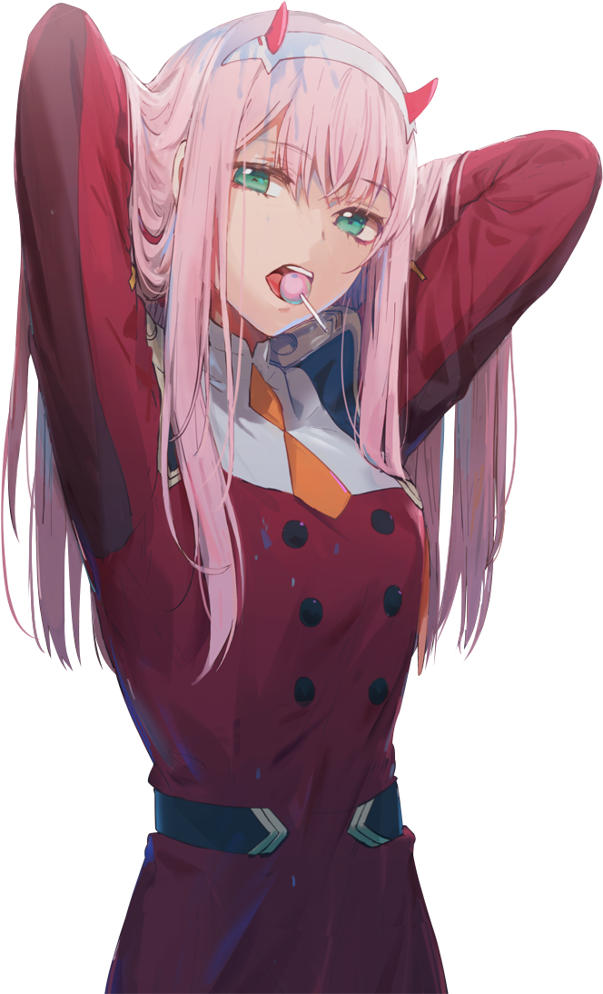 Zero Two Transparent PNG Image