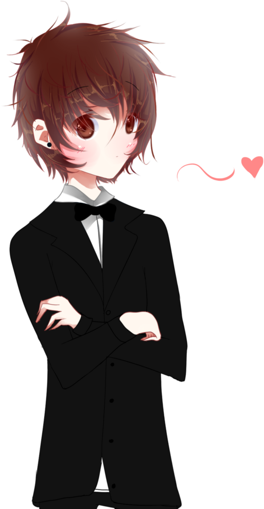 Cute Anime Boy Transparent PNG Image