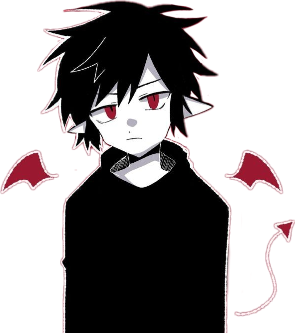 Boy Demon Anime Transparent PNG Image