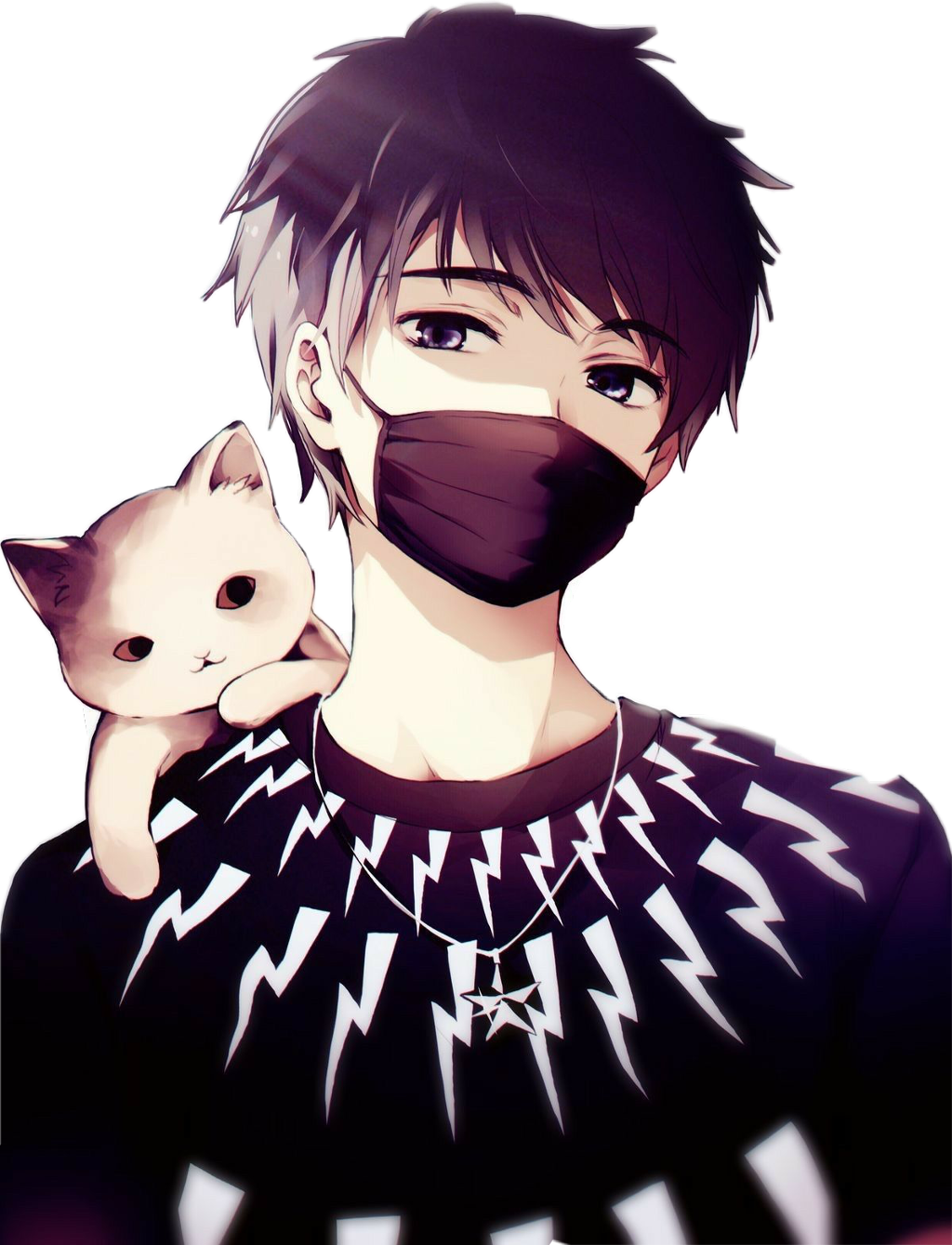 Boy Anime Aesthetic Transparent PNG Image