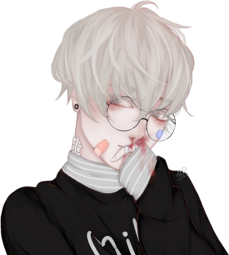 Boy Anime Aesthetic Transparent PNG Image