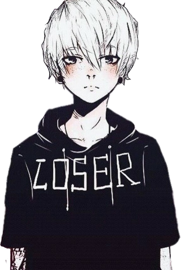 Boy Anime Aesthetic Transparent PNG Image