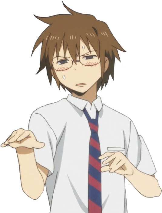 Boy School Anime Transparent PNG Image