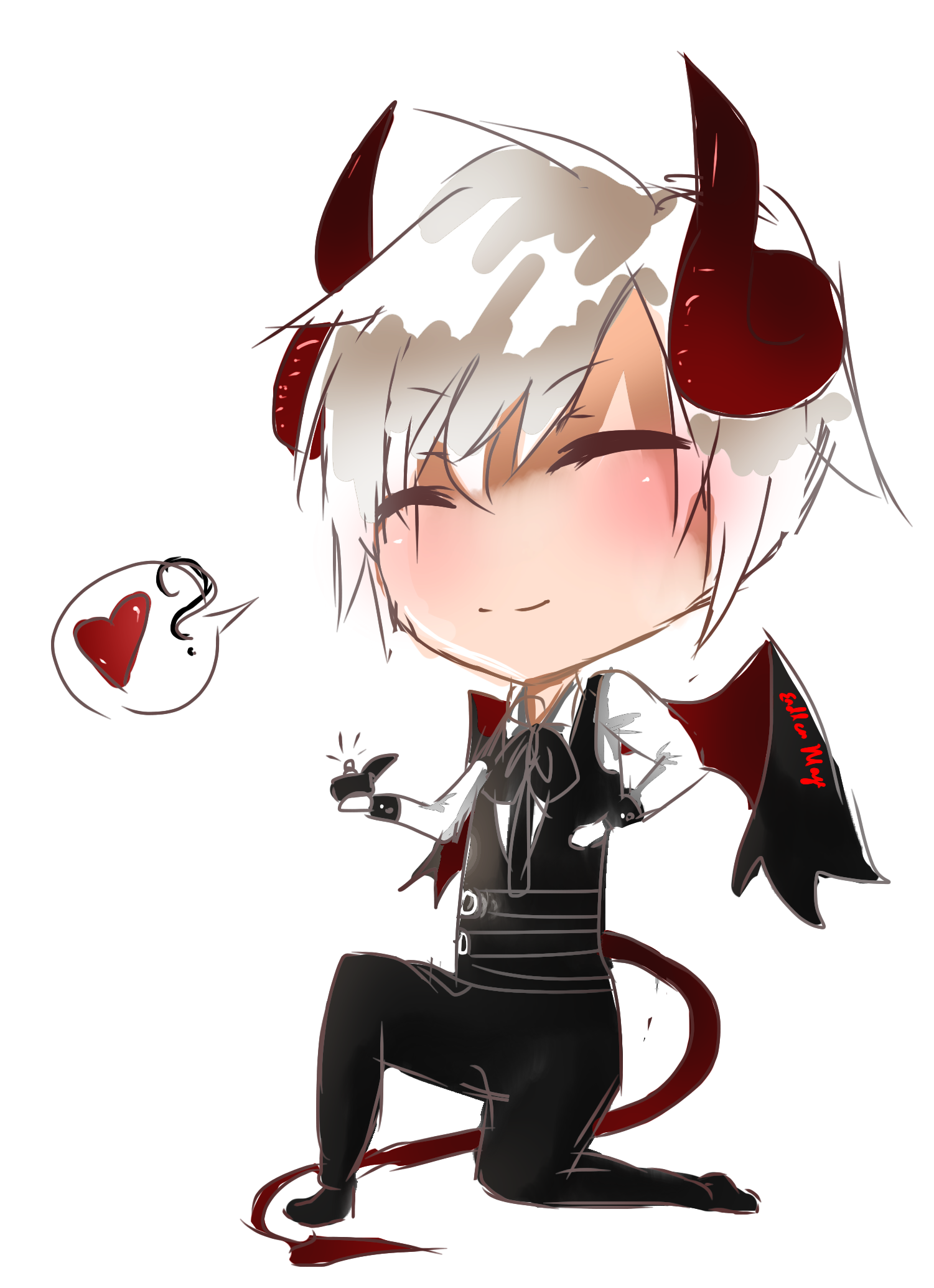 Boy Demon Anime Transparent PNG Image