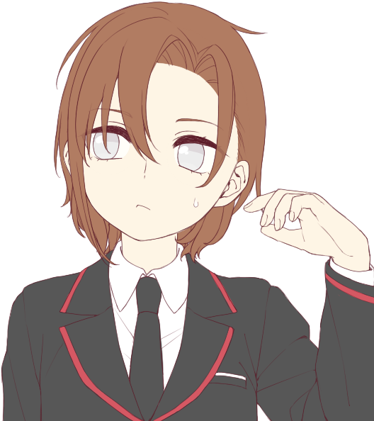 Cute Anime Boy Transparent PNG Image