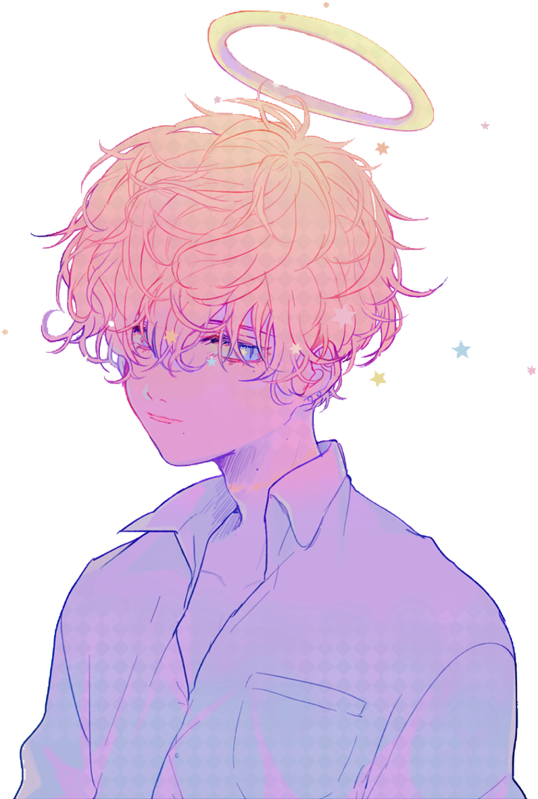 Boy Anime Sad Transparent PNG Image