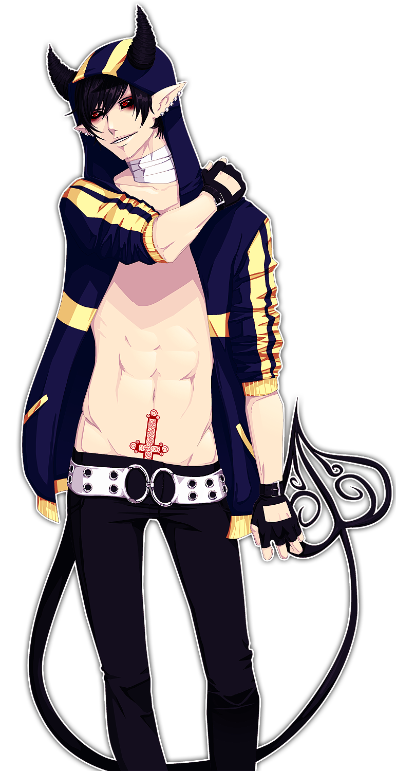 Boy Demon Anime Transparent PNG Image