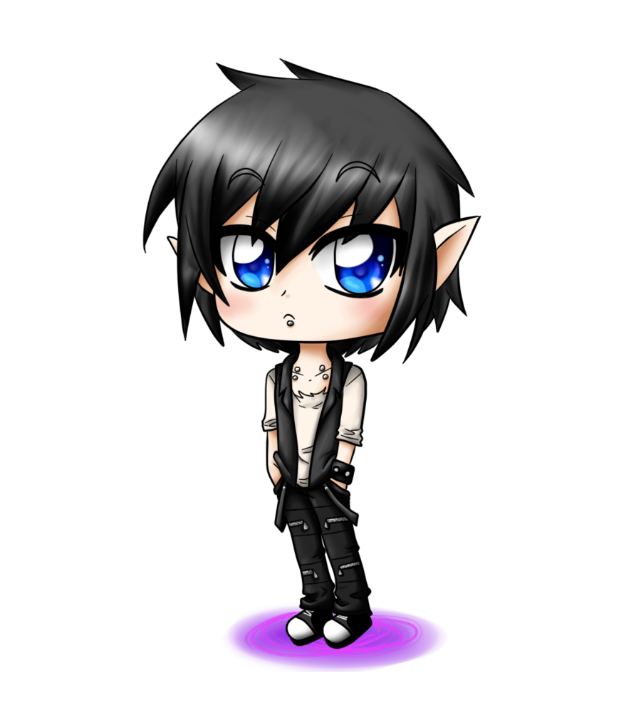 Chibi Boy Anime Transparent PNG Image