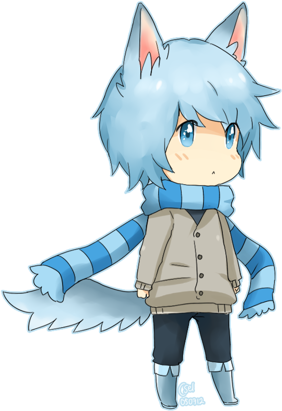 Chibi Boy Anime Transparent PNG Image