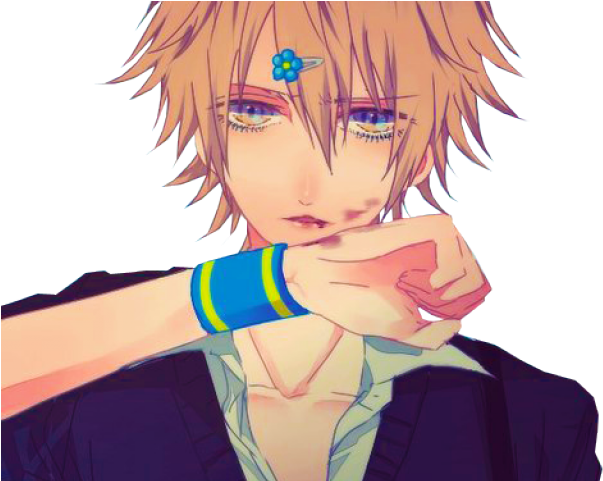Cute Anime Boy Transparent PNG Image
