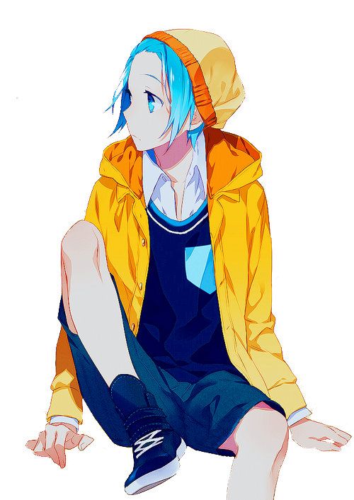 Cute Anime Boy Transparent PNG Image