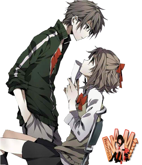 Couple Love Anime Transparent PNG Image