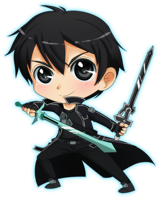 Chibi Boy Anime Transparent PNG Image