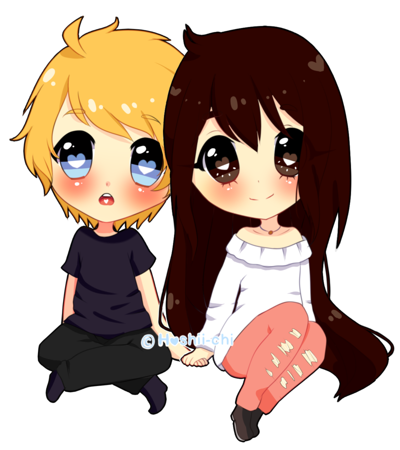 Couple Love Anime Transparent PNG Image