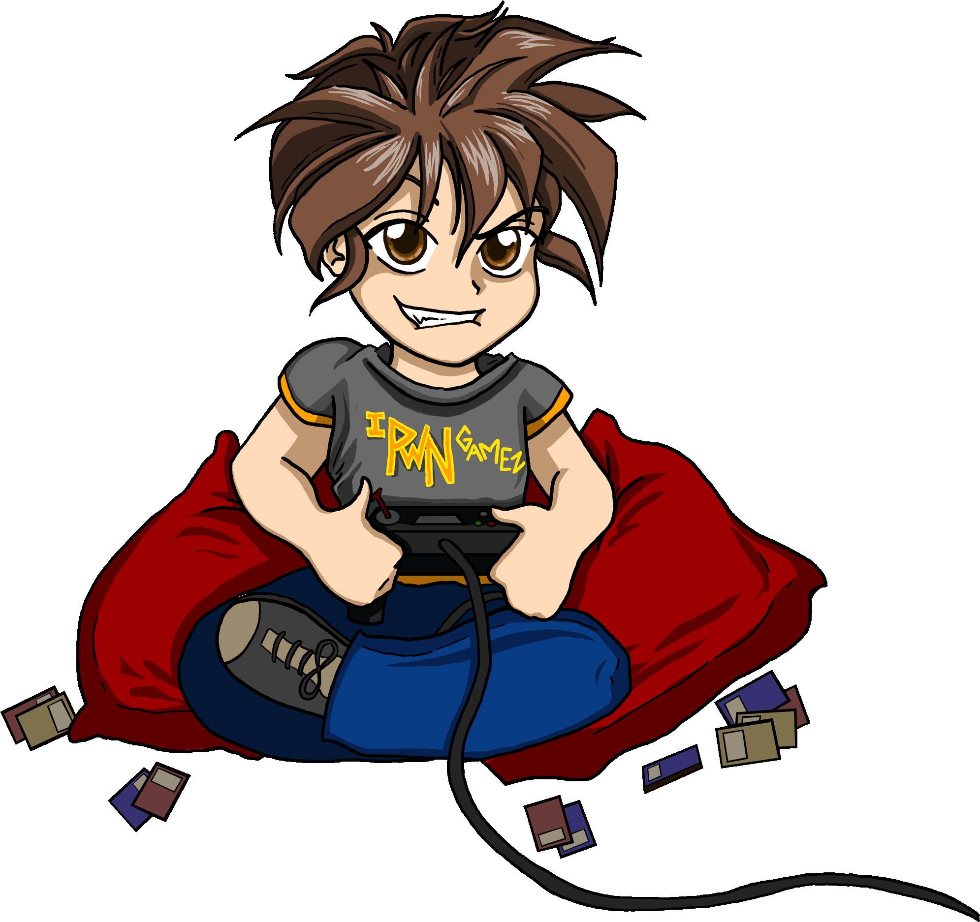 Chibi Boy Anime Transparent PNG Image