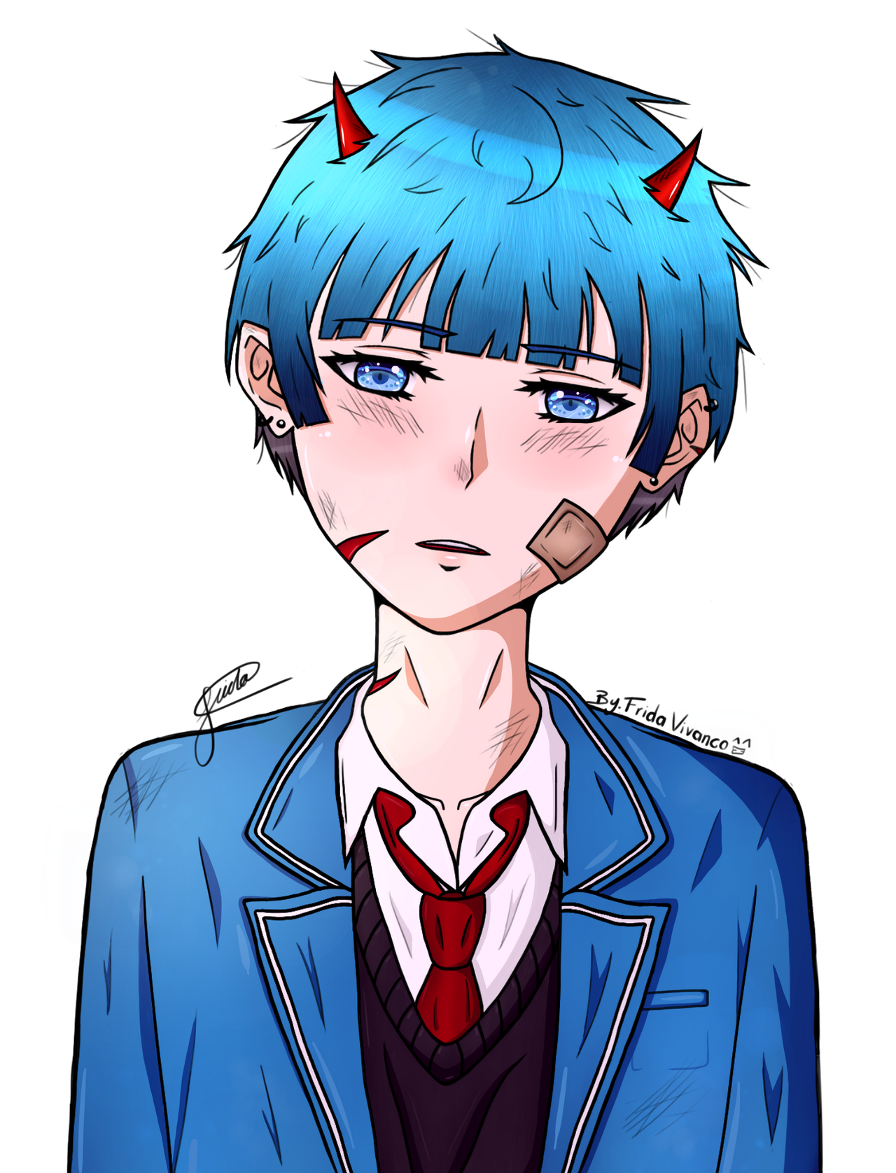 Boy Demon Anime Transparent PNG Image