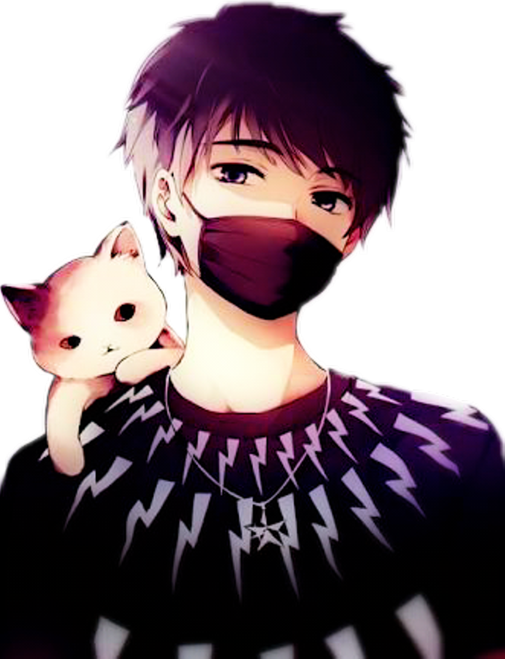 Cute Anime Boy File Transparent PNG Image