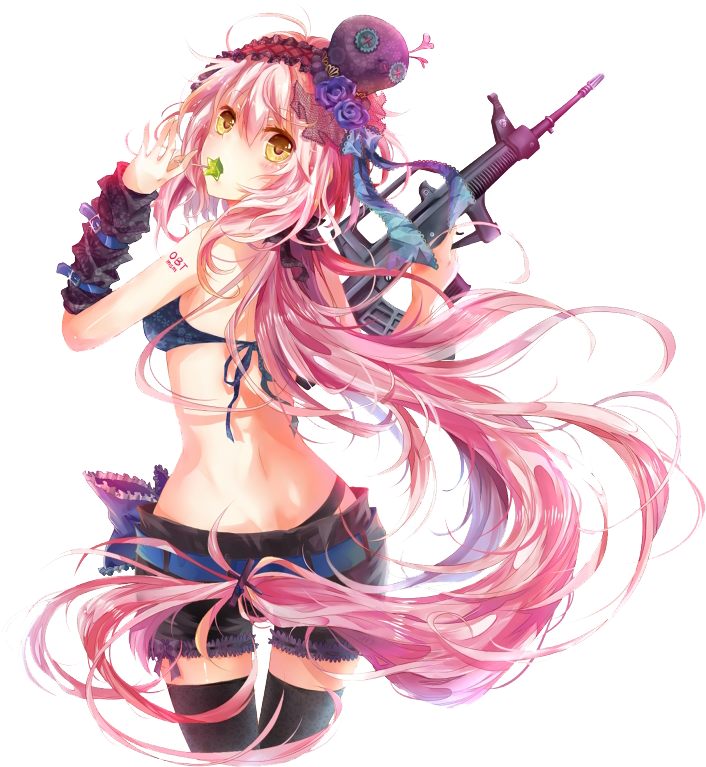 Pastel Girl Anime Transparent PNG Image