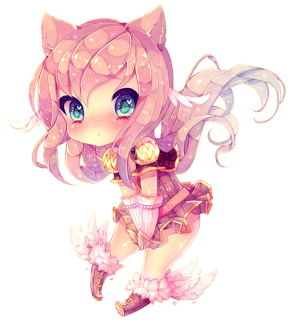 Pastel Girl Anime Transparent PNG Image