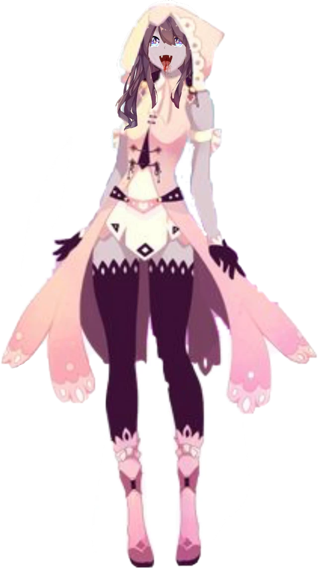 Girl Vampire Anime File Transparent PNG Image