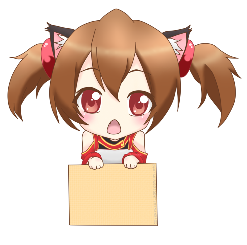 Chibi Asuna Transparent PNG Image