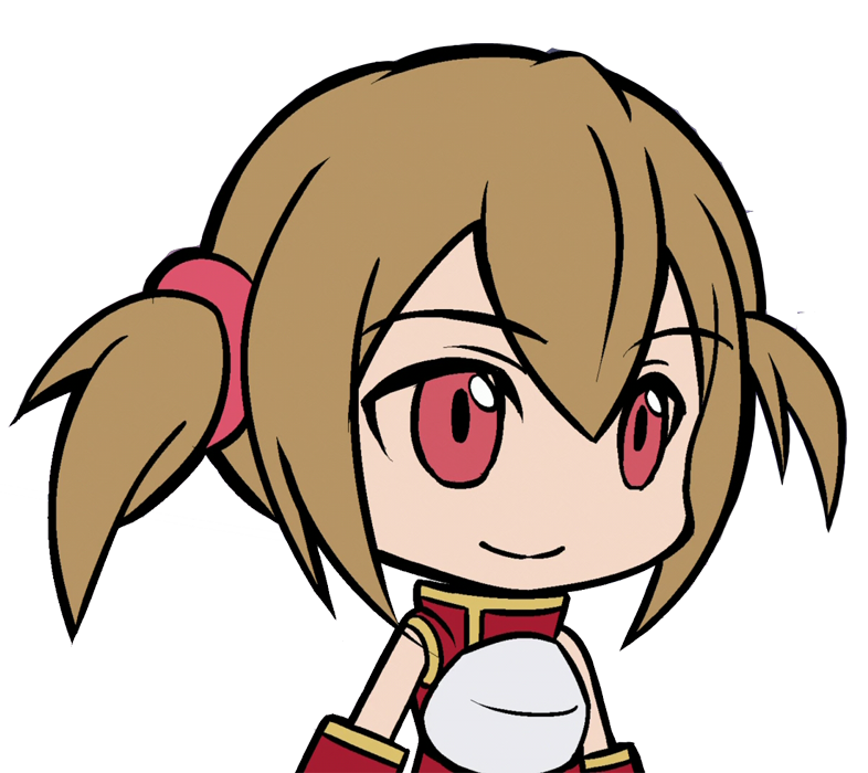 Chibi Asuna Transparent PNG Image