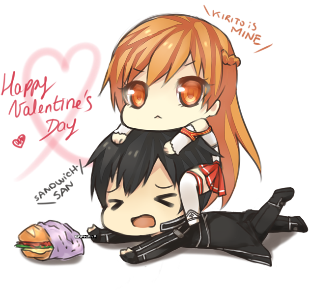 Chibi Asuna Transparent PNG Image
