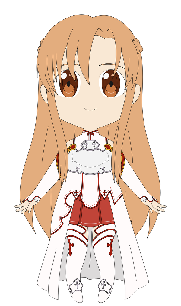 Chibi Asuna Transparent PNG Image