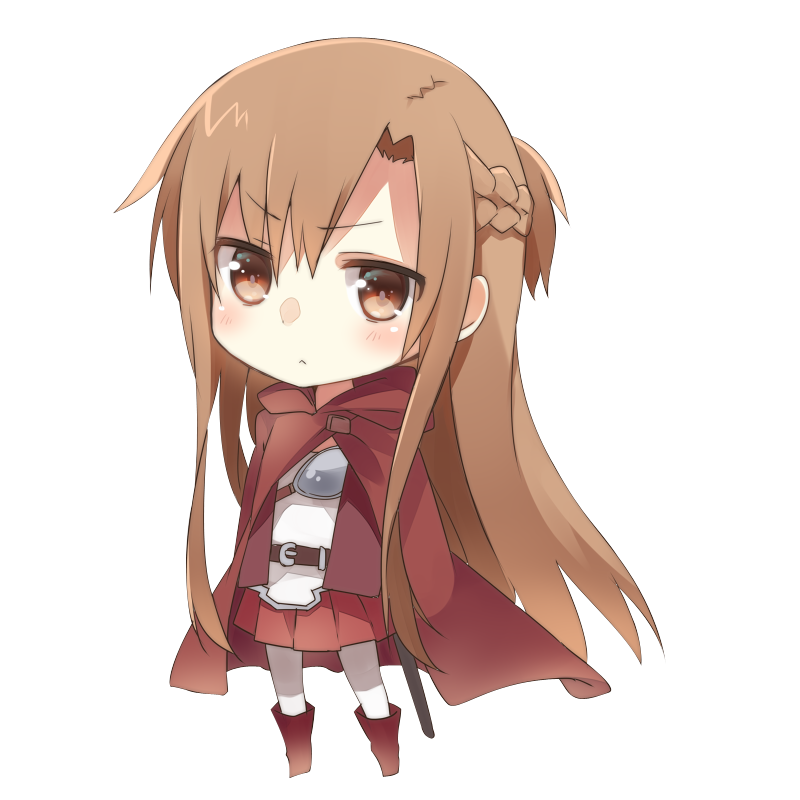 Chibi Asuna File Transparent PNG Image